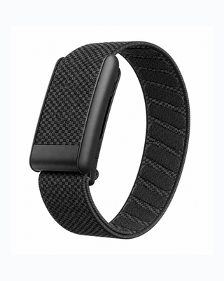 CloudKnit Onyx replacement strap in a loop display on a white background