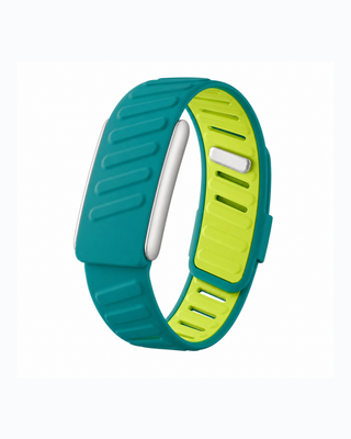 SportFlex Teal Lime replacement strap in a loop display on a white background