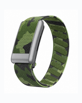 SuperKnit Camo Forest replacement strap in a loop display on a white background