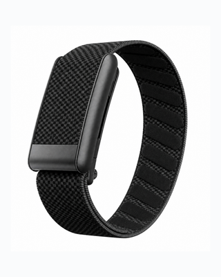 SuperKnit Graphite replacement strap in a loop display on a white background
