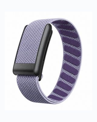 SuperKnit Lilac replacement strap in a loop display on a white background