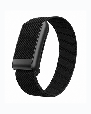 SuperKnit Obsidian replacement strap in a loop display on a white background