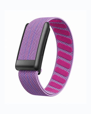 SuperKnit Violet replacement strap in a loop display on a white background